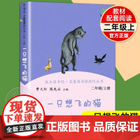 一只想飞的猫 二年级上册 快乐读书吧 正版人教版人民教育出版社版语文教科书儿童读物课外阅读书籍文学曹陈先云陈伯吹