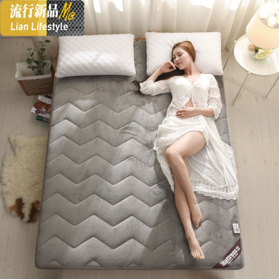 榻榻米海绵床褥床垫软垫学生宿舍折叠加厚高密子1.8x2.0单人家用 三维工匠