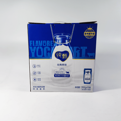 2月产蒙牛纯甄风味酸奶200g*10盒