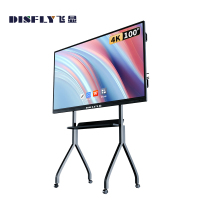 飞显FX-LHDGH10W 100英寸+落地支架+i5OPS+投屏器+内置摄像头 会议平板一体机 (计价单位:套) 黑色