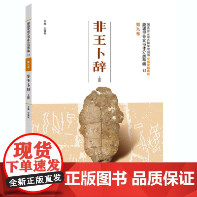 殷墟甲骨文书体分类萃编·第九卷 非王卜辞 上册