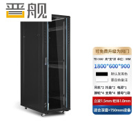 晋舰网络机柜机房服务器机柜监控机柜玻璃门机柜36U TD款600*900*1800