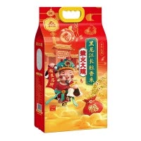 柴火大院财火大院黑龙江长粒香米5kg弹润回甜