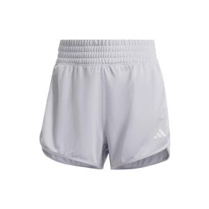 Adidas女款高腰运动短裤 速干透气训练短裤 侧开衩设计灵活舒适