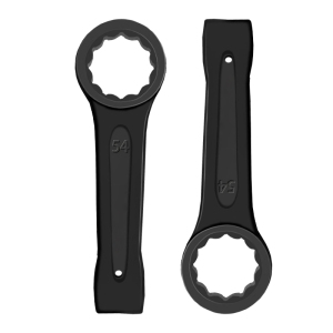 立伟铁牛敲击梅花扳手54mm/把