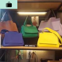 2020韩国ulzzang新款单肩荔枝纹淑女风斜跨包手提东大简约女包NEW LAKE女手包