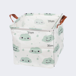 家用布艺方形棉麻收纳脏衣篓脏衣篮折叠特大号放脏衣服的收纳筐