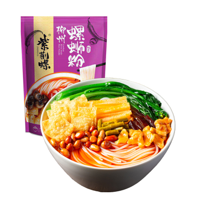 紫荆螺柳州螺蛳粉310g*3袋装方便速食酸辣粉方便面酸辣味310g*3袋