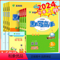 语文+数学计算+英语默写[3册人教版] 四年级上 [正版]2024秋季实验班小学语文英语默写高手数学计算高手一二三四五六