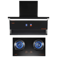 Haotaitai烟灶套装XK03+X403液化气 28m³大风量智能巡航变频狂吸挥手智清洗4.8kW大火力定时+防干烧