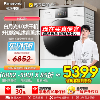 松下白月光4.0同款烘干机官方新品家用除菌除毛热泵变频干衣机NH-N531TR