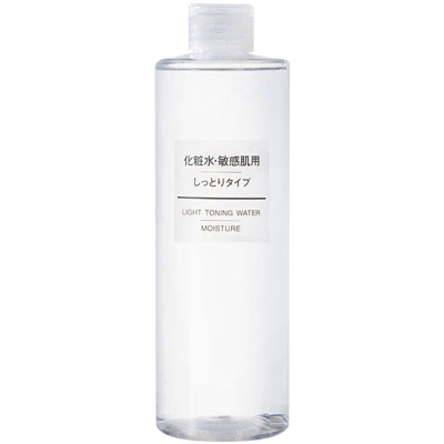 MUJI无印良品干敏肌系列化妆水滋润型400ml保湿滋润收缩毛孔干敏性肤质通用