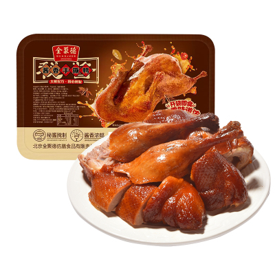 全聚德 酱香手撕鸭盒装400g 地道京味卤味熟食