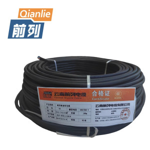 前列 通用橡套软电缆 YZ-3x4+1x2.5mm2 100米卷