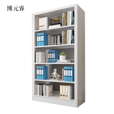 博元睿钢制置物架图书馆单双面书店阅览室货架档案架资料架双面一列一