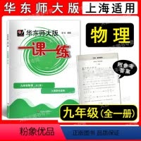 物理 九年级/初中三年级 [正版]2022新版华东师大版 一课一练九年级物理9年级全一册上下册物理配套同步辅导华师大