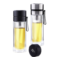 信柏合智能双层玻璃杯W2/320ML/个