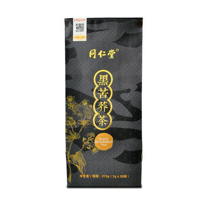 同仁堂黑苦荞茶花草茶273g饭养生茶泡水正品
