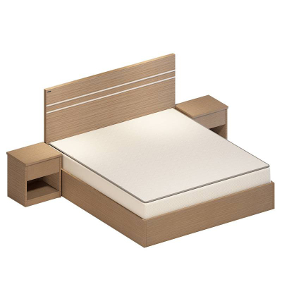 合祥源 单人床公寓板式床职工宿舍床1.2米 1200*2000*1000mm/张