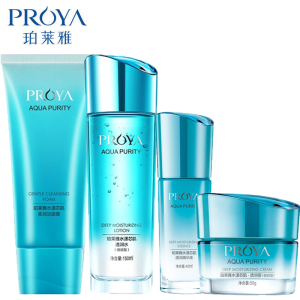 (PROYA)珀莱雅套装护肤套装 水漾芯肌四件套 洁面120g+倍润水150ml+精华液40ml+倍润霜50g 保湿补水