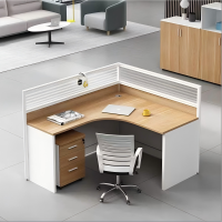 豫亨 职员办公桌简约现代屏风工位卡座办公电脑财务桌