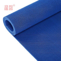 温馨 PVC防滑地垫 蓝色4mm*2m*15m 卷