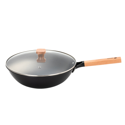 法格FAGOR 氮化无涂层炒锅32cm FG-HDH3201