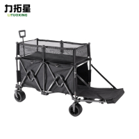 力拓星 野营推车 折叠露营车 300L加高款 个