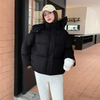 韩版休闲百搭短款羽绒棉服女小个子冬季年新款加厚面包服外套