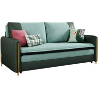 鑫环境 轻奢沙发床可折叠小户型双人单人1.4米客厅坐卧两用多功能伸缩床