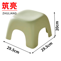 筑亮 塑料凳 大号绿 把