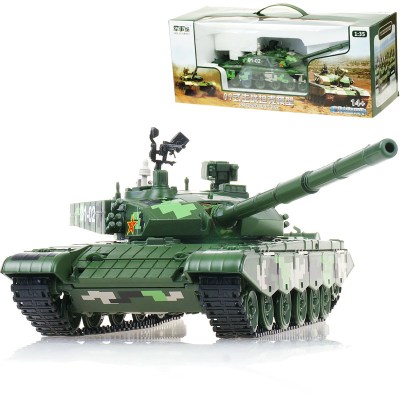 凯迪威军事车模型99坦克飞机东风31导弹装甲悍马战车合金阅兵模型99式坦克