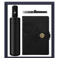 苏宁宜品 笔记本套装(雨伞+笔记本+笔)