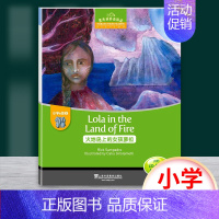 [正版]黑布林英语阅读 小学e级6火地岛上的女孩萝拉 含光盘 小学生英语学习少儿英语故事英文绘本 上海外语教育出版社