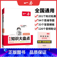 语文 通用版 初中通用 [正版]2024版初中基础知识大盘点语文数学英语物理化学生物地理历史道德与法治必背知识清单考点大