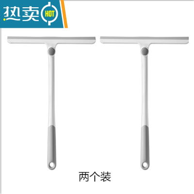 敬平擦玻璃器家用刮水器多功能浴室地板窗户镜子纱窗清洁刷工具 普通款(2个)