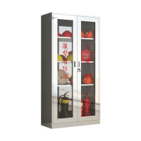 风雷动305不锈钢应急物资柜消防救援器材箱防护用品柜室外微型消防站高1800*900*深400(加厚201材质)