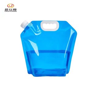 晨以橙 折叠水袋储水袋户外水袋 5L 个