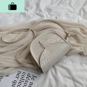 包包2020新款潮夏天百搭马鞍包森系斜挎小包少女ins洋气单肩女包NEW LAKE女斜挎包