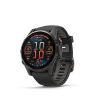 Garmin运动旗舰GPS智能手表碳灰色硅胶表带防水男士户外跑步骑行