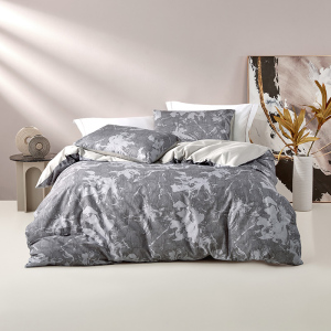 罗莱家纺墨染全棉斜纹磨毛四件套200*230cm(单位:套) 灰色 1.5m床