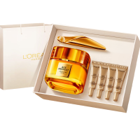 欧莱雅胶原小蜜罐眼霜20ml套装礼盒抗皱淡纹补水保湿护肤品七夕礼物