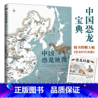 中国恐龙地图6岁 [正版]中国恐龙地图6岁+儿童古生物科普绘本种类动物探索地理分布彩插图