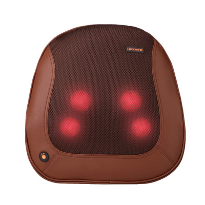 蓝韵腰背部按摩器家用按摩靠垫全身颈部腰部多功能枕头揉捏椅垫MW012