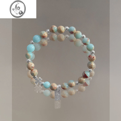 JiMi手链ins小众设计女2023年新款潮手串轻奢百搭夏天高级感彩色手饰