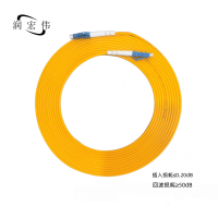润宏伟 低烟无卤 光纤跳线 尾纤 LC-LC-50m 条
