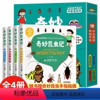奇妙昆虫记[全4册] [正版]奇妙昆虫记越看越想看的科普漫画书全4册一二三四五六年级必读的课外书籍小学生课外阅读经典儿童