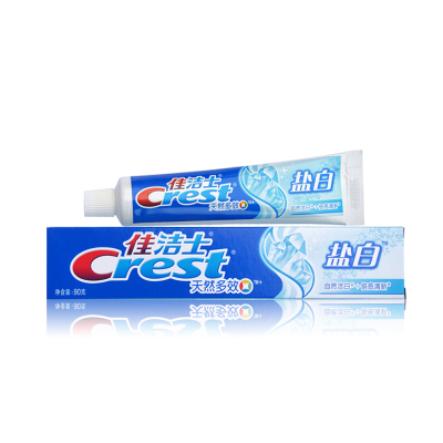 佳洁士(Crest)天然多效盐白牙膏90克