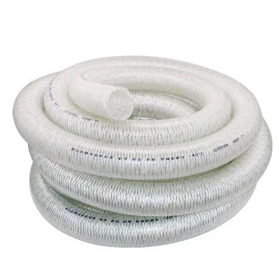 鑫迈凯斯 耐油管 耐低温硅胶钢丝软管静电钢丝管 内径51mm (2寸)壁厚5mm 米