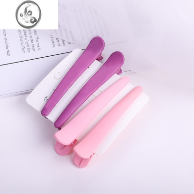 JiMi理发店发夹少女边夹简约刘海夹碎发夹子发卡后脑勺美发一字夹